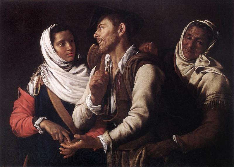 VOUET, Simon The Fortuneteller  w Spain oil painting art